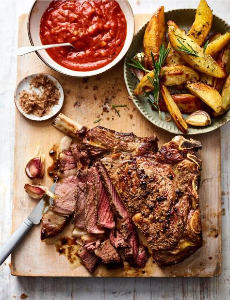 Rib Of Beef, Roast Dinner Recipes, Roasted Potato Wedges, Beef Ribs Recipe, Thai Beef, Beef Fajitas, Roast Beef Recipes, Recipes Beef, How To Cook Beef