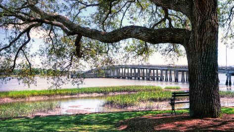 Coastal South Carolina, South Carolina Beaches, Intracoastal Waterway, Beaufort Sc, Port Royal, Carnival Rides, Nature Trail, Historic Buildings, Walking Tour