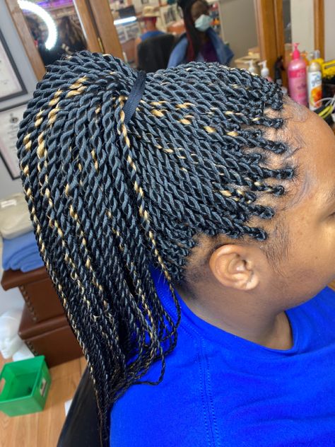 Senegalese Twist Braids Medium Length, Small Twist Braids Hairstyles Senegalese, Senegalese Twist Braids Medium, Sengalese Twists Small Medium With Curls, Sengalese Twists Small Medium, Small Senegalese Twist, Small Senegalese Twist With Color, Medium Large Senegalese Twist, Yarn Senegalese Twist