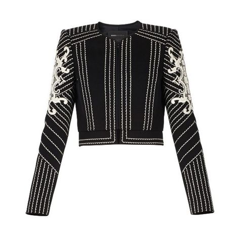 AIDAN EMBROIDERED JACKET (£350) ❤ liked on Polyvore featuring outerwear, jackets, tops, coats & jackets, coats, fleece-lined jackets, embroidered jacket, zipper jacket, bcbgmaxazria and long sleeve jacket Luxury Bollywood Style Outerwear With Intricate Embroidery, Luxury Embroidered Outerwear, Luxury Bollywood Outerwear With Intricate Embroidery, Chic Black Embroidered Outerwear, Shoulder Pad Top, Fitted Black Embroidered Outerwear, Black Coats, Jacket Embroidery, Bandage Skirt