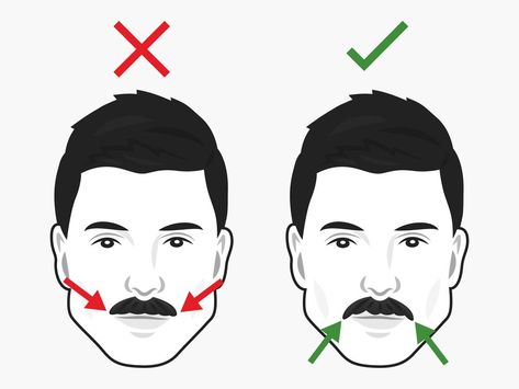 Movember 2018: the 4 Biggest Mistakes Men Make When Growing a Mustache Movember Mustache, Mustache Shapes, How To Trim Mustache, Mustache Grooming, Moustache Style, Growing Facial Hair, Cool Mustaches, Growing A Mustache, Beard And Mustache Styles