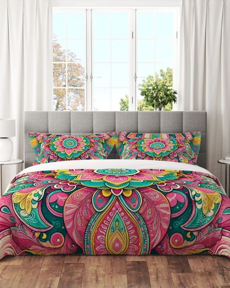 Bohemian Delicate Plum Indian Mandala Reversible Quilt Cover Duvet Cover Set Bohemian Delicate Plum Indian Mandala Reversible Quilt Cover Duvet Cover Set Explore the vibrant world of Bohemian living with our Mandala Quilt Cover Set collection. These exquisite sets are designed to infuse your living space with a burst of colour and artistry. Crafted from high-quality materials, each quilt cover set showcases premium designs, making it the perfect choice for those who appreciate the unique and ... Duvet Cover Sets Bohemian, Mandala Quilt, Indian Mandala, Bohemian Living, Reversible Quilt, Quilt Cover Sets, Duvet Cover Set, Quilt Cover, Premium Design