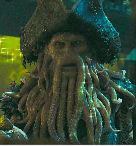 Potc Davy Jones, Davy Jones And Calypso, Davy Jones, Pirates Of The Caribbean, Arm Sleeve, Movie Characters, The Caribbean, Top 100, Lion Sculpture