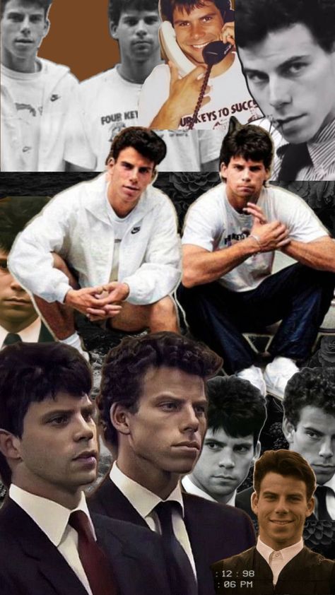 The Menendez Brothers Menendez Brothers Monsters Wallpaper, Menendez Brothers Wallpaper, Menendez Brothers Childhood, Lyle Menendez 90s, The Menendez Brothers, Mendez Brothers, Gym Guys, Romance Art, Childhood Photos