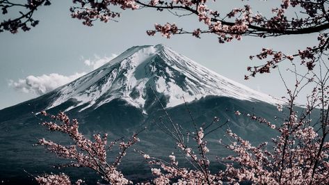 Mt. Fuji Local Landmark Zoom Background - Templates by Canva Zoom Virtual Background, Background Zoom, Virtual Background, Zoom Background, Mt Fuji, Japan