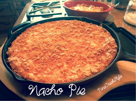 Nacho Pie, Cheesy Dishes, Mexican Dinner Recipes, Ranch Recipe, Mexican Dinner, Kitchen Fun, Sleep Over, Mexican Recipes, July 15