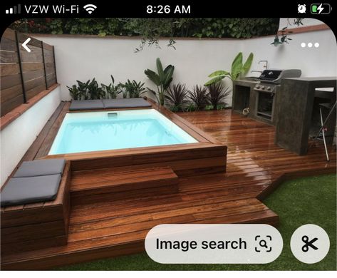 Spa Landscaping, Hot Tub Landscaping, Deck Piscina, Hot Tub Patio, Dream Backyard Pool, Hot Tub Backyard, Hot Tub Garden, Small Pool Design, Jacuzzi Outdoor