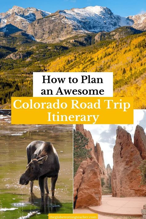 Colorado 5 Day Road Trip Itinerary, 4 Days In Colorado, Colorado Road Trip Itinerary Fall, Colorado Road Trip With Dogs, Colorado Trip Itinerary, Colorado Road Trip With Kids, Colorado State Parks, Southern Colorado Road Trips, Colorado National Parks Road Trips