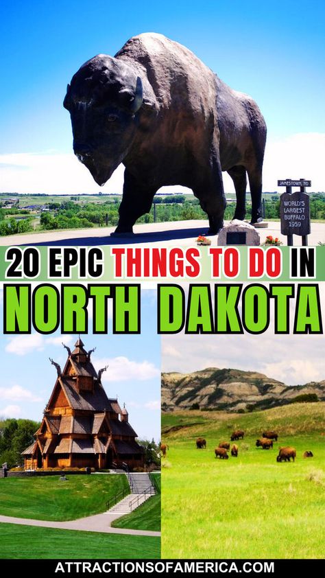 20 Epic Things To Do in North Dakota Medora North Dakota, North Dakota Travel, Bismarck North Dakota, Roosevelt National Park, Alberta Travel, Theodore Roosevelt National Park, North By Northwest, Visit Usa, Theodore Roosevelt