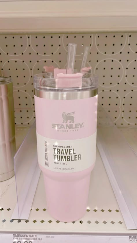 Stanley cup pink target Stanley Water Bottle Pink, Pink Stanley Aesthetic, Stanley Cup Aesthetic Pink, Pink Water Bottle Aesthetic, Light Pink Stanley Cup, Pink Stanley Cup Aesthetic, Stanley Cup Pink, Pink Stanley Cup, Stanley Pink