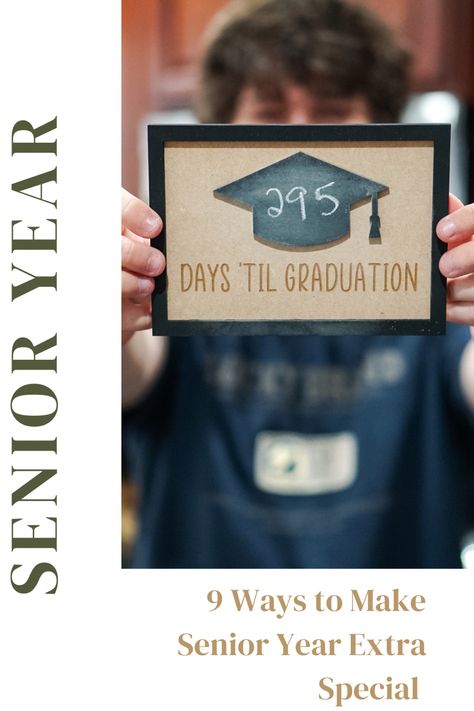 Ways to Make Senior Year of High School Extra Special 1st Day Of School Senior Year, Senior Year Craft Ideas, First Day Of School Senior Year, First Day Of Senior Year Gift Ideas, 1st Day Of Senior Year Ideas, High School Senior Ideas, First Day Of Senior Year Ideas, Last First Day Of School Senior Year, Senior Year Crafts