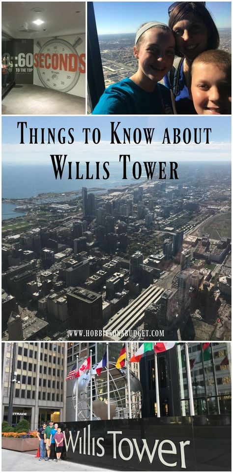 Willis Tower Skydeck, Sears Tower Chicago, Willis Tower Chicago, Skydeck Chicago, Midwest Road Trip, Chicago Vacation, Illinois Travel, Sears Tower, Visit Chicago