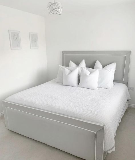 Luxe Bed, Organization Furniture, Room Makeover Bedroom, Bedroom Designs, Good Friday, White Bedroom, The Bedroom, Dream Bedroom, Bedroom Inspo