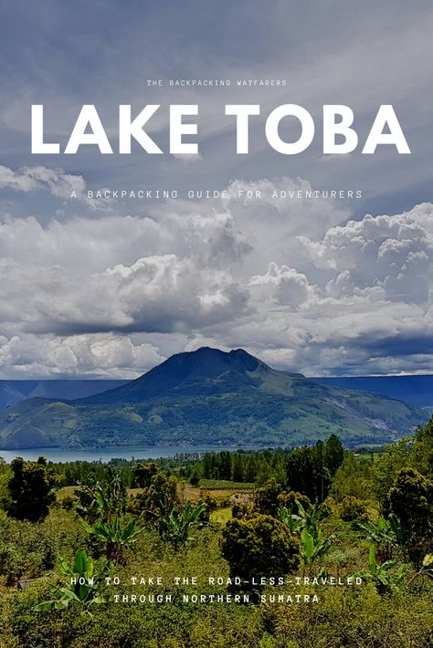 Find out how to travel from Medan to Lake Toba in our backpacking guide for adventurers. Relax, kayak and swim in the worlds largest volcanic lake found in North Sumatra! Read our post for accommodation, activity and restaurant recommendations. #travel #travelblog #travelbloggers #indonesia #sumatra #laketoba #medan #thingstodo #mustsee #mustdo #kayaking #swimming #volcano #volcaniclake #travelhacks #traveltips #traveladvice #howtogetto Batak Toba, Danau Toba Aesthetic, Mt Kinabalu, Lake Toba Indonesia, Labuan Bajo, Lake Toba, North Sumatra, Backpacking Guide, Cute Luggage