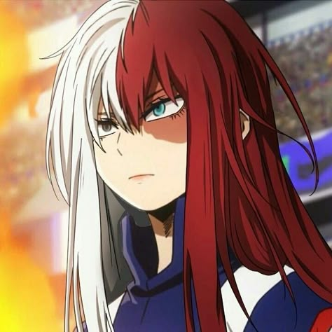 Female Todoroki, Fem Todoroki, Todoroki Cosplay, Gender Bend, Kushina Uzumaki, Todoroki Shouto, My Hero Academia Memes, Buko No Hero Academia, Hero Academia Characters