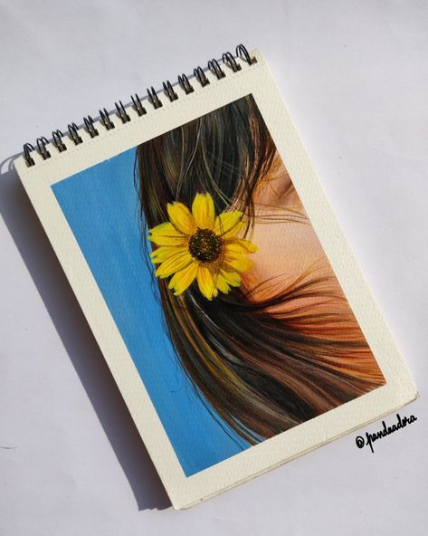 Sunflower sunshine girl Face And Flowers Painting, Pencil Color Art Aesthetic, Taylor Swift Vibes, Me Taylor Swift, Sunshine Girl, Sky Art Painting, Easy Mandala Drawing, Canvas Drawing, Beautiful Art Paintings