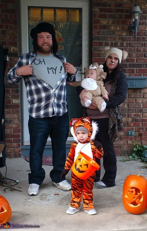 Lion, Tigers, Bears Oh My! Costume - Halloween Costume Contest Lions Tigers And Bears Oh My Costume, Lion Costume, Bear Halloween, Costume Works, Bear Costume, Halloween Costume Contest, Family Costumes, Family Halloween Costumes, Party People