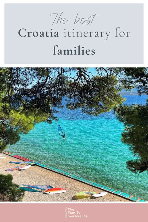 A beach in Croatia Italy And Croatia Itinerary, Croatia With Kids, Croatia In September, Croatia And Montenegro Itinerary, Croatia Itinerary, Krka National Park, Croatia Travel Guide, Bucket List Family, Croatia Beach