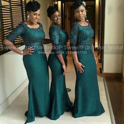 Wedding Dresses For Maids, Bridal Maid Dress, Braids Maid Dresses, Latest Bridesmaid Dresses, African Bridal Dress, African Bridesmaid Dresses, Maternity Bridesmaid Dresses, Bridesmaid Dresses With Sleeves, Maid Of Honour Dresses