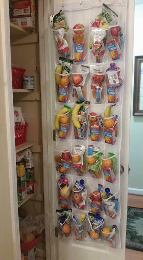 Cool Shoe Organization Diy, Organized Pantry, Shoe Organizers, Healthy School, Crafts Halloween, Fruit Cups, After School Snacks, Organization Kids, School Snacks