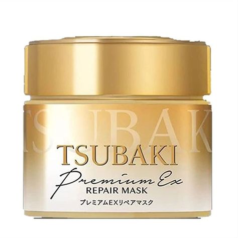 Immediate nourishing result Shiseido Tsubaki premium repair hair mask. Unlike traditional hair mask, no need to leave for a long time. Japanese Hair Care, Repair Hair Mask, Beauty Ingredients, Best Hair Care Products, Hair Repair Mask, Repair Hair, Repair Mask, Organic Hair Care, Hair Pack