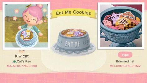 Disney Codes, Motif Acnl, Qr Codes Animal Crossing, Cat's Paw, Alice In Wonderland Theme, Disney Designs, New Animal Crossing, Animal Crossing Game, Animal Crossing Qr