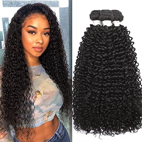 Deep Curly Weave, Crochet Hair Styles Freetress, Hair Extensions For Black Women, Extensions For Black Women, Curly Weave, Sleek Ponytail Hairstyles, Curly Crochet Hair Styles, Sew In Hairstyles, Curly Weave Hairstyles