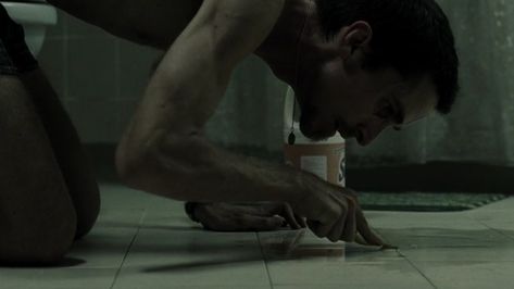 Trevor Reznik, Christian Bale The Machinist, The Machinist, Lonely Man, Patrick Bateman, Christian Bale, Cinematic Photography, Quote Posters, Favorite Character