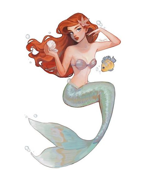 mermaid by Tasia M S | Redbubble Tasia M S, Little Mermaid, Ariel, M S, Mermaid, Twitter, On Instagram, Instagram, Art