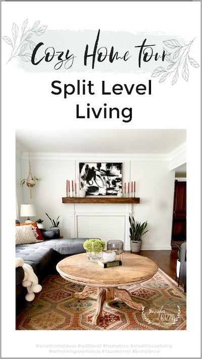 Welcome to Our Home Tour !!!! - Jennifer Rizzo Decorating Split Level Living Room, Styling Split Level Home, Split Level Living Room Layout Furniture, Split Level Living Room Arrangement, Split Level Living Room Ideas, Bilevel Living Room Layout, Split Level House Interior, Split Foyer Decorating, Split Level Decorating