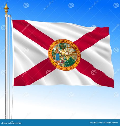 Florida US Federal State Waving Flag, USA Stock Illustration - Illustration of florida, banner: 339527746 Abstract Animal Art, Waving Flag, Flag Signs, Photo Maps, Flags Of The World, Public Domain Images, Editorial Illustration, Latest Pics, Abstract Animals