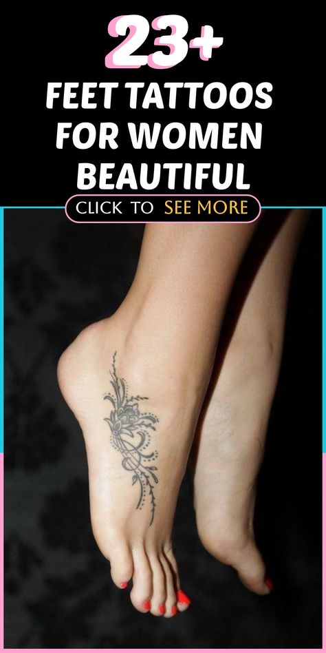 👣 Discover the allure of feet tattoos for women and unleash your creativity with a design that speaks to your soul. Whether you're looking for a subtle ankle tattoo or a bold statement piece that covers your entire foot, our artists can bring your vision to life. Express your unique style and personality with a feet tattoo that reflects your inner beauty and confidence! #WomenWithInk #FeetTattooInspo #ExpressYourself Foot Tattoos For Women Unique, Foot Tattoos For Women Classy, Feet Tattoos For Women, Hawaiian Turtle Tattoos, Anklet Tattoo, Ankle Foot Tattoo, Tiny Foot Tattoos, Classy Tattoos For Women, Beachy Tattoos