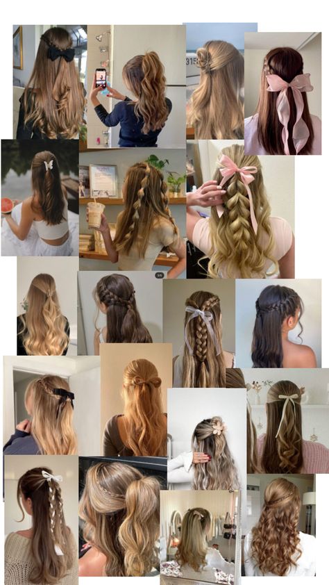 First Day Of School Hairstyles, School Hairstyles, 8th Grade, Hairstyles For School, First Day Of School, Aesthetic Fashion, First Day, Cute Hairstyles, Hair Inspo