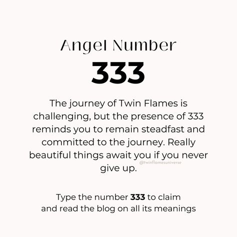 333 Angel Number Twin Flame, 333 Twin Flame, Angle Numbers, 333 Angel Number, Twin Flame Journey, Twin Flame Love Quotes, How The Universe Works, Twin Flame Love, Vision Board Manifestation