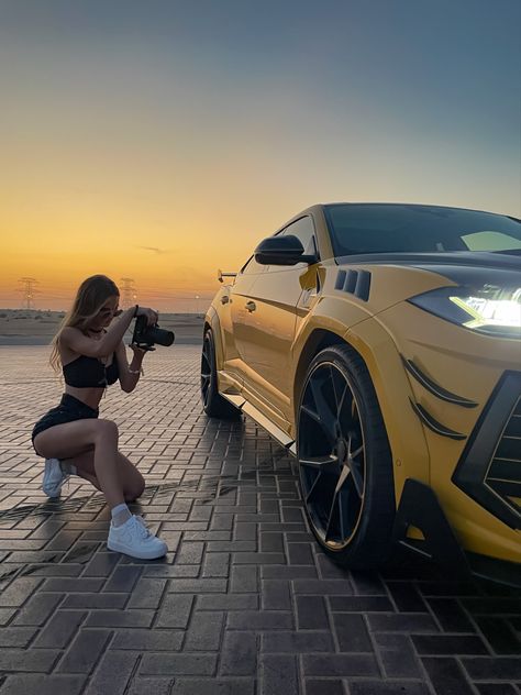 Lambo Suv, Desert Road, Dubai Desert, Yellow Car, Car Wallpaper, Life Plan, Girl Wallpaper, Car Wallpapers, Boss Lady