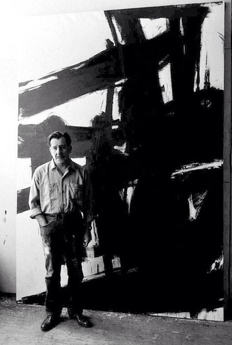 Franz Kline, 1960 by John Cohen January Painting, Pablo Picasso Paintings, Franz Kline, Picasso Paintings, Willem De Kooning, Action Painting, Expressionist Painting, Black And White Painting, Abstract Expressionist