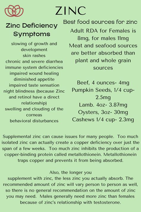 Are you dealing with a ZINC deficiency? Zinc is a crucial mineral that can be hard to get enough of, especially if you have gut issues that make it hard to absorb zinc. Fixing digestion is key to truly fixing a zinc deficiency in many cases. #foodismedicine #mineraldeficiency #naturalhealthcare #naturalhealthtips #naturalhealthrevolution #naturalhealing #holisticliving #healthandwellness #healthiswealth #holisticnutrition #holisticwellness How Much Zinc To Take Daily, Zinc Deficiency Symptoms, Foods High In Zinc, Zinc Foods, Eating Oysters, Gut Issues, Zinc Deficiency, Feminine Health, Natural Health Care