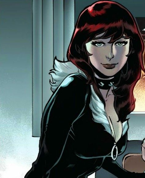 Mary Jane Comic, Black Cat Spiderman, Cat Spiderman, Marvel Rpg, Mary Jane Spiderman, Black Cat Marvel, Jane Watson, Superhero Names, Mary Jane Watson