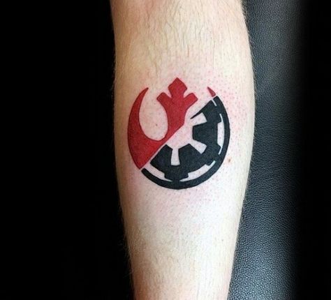 Star Wars Tattoo Sleeve, Symbol Ideas, Symbole Tattoo, Tattoo Calf, Star Wars Symbols, Crafts Valentines, Cards Valentines, Geek Tattoo, Nails Valentines