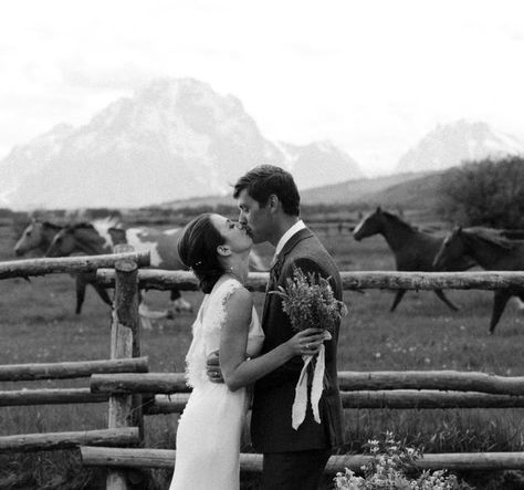 Diamond Cross Wedding Venue Diamond Cross Ranch, Cross Wedding, Jackson Hole Wedding, Farm Wedding Venue, Rocky Mountain Wedding, Beautiful Farm, American Wedding, Gorgeous Couple, Elopement Ideas