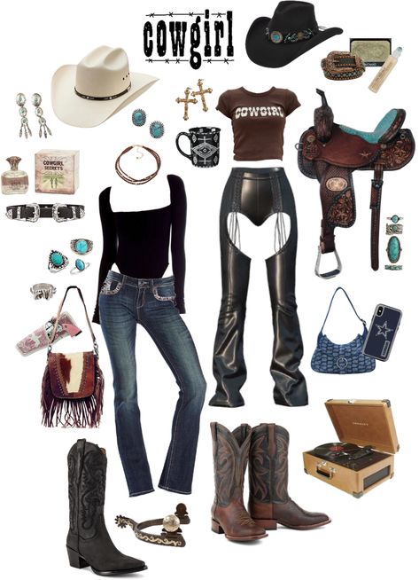 Modern Cowboy Outfit, Cowboy Outfit For Women, Black Cowgirl Aesthetic, Cowboy Outfits For Women, West Outfit, Cowgirl Secrets, Cowboy Outfit, Urban Cowgirl, Modern Cowboy