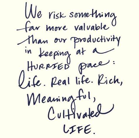 #repost @cultivatewhatmatters  A good reminder as we wrap up our Sunday night and prep for Monday morning. . #cultivatewhatmatters #mompreneur #christiancreative Rushing Quotes, Rush Quotes, Stop Rushing, Meaningful Life, Sunday Night, To Miss, Handwriting, Self Love, Life Is