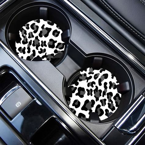 Bling Car Accessories, Bar Coasters, Cup Holder Coasters, Printed Coasters, Cute Car Accessories, Cup Coaster, Cute Cups, Car Interior Decor, Auto Accessories