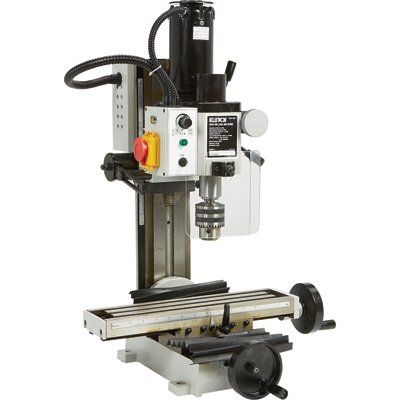 Klutch Mini Milling Machine — 350 Watts, 1/2 HP, 110V Benchtop Milling Machine, Milling Machine For Sale, Vertical Milling Machine, Cnc Programming, Drill Presses, Lathe Machine, Milling Machines, Welding And Fabrication, Welding Table