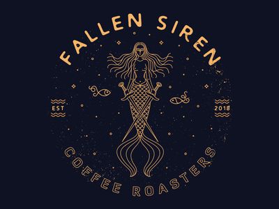 Fallen Siren Siren Symbol, Siren Design, Sea Siren, Menswear Details, Mermaid Core, Real Mermaids, Symbol Design, Flower Logo, Artistic Inspiration