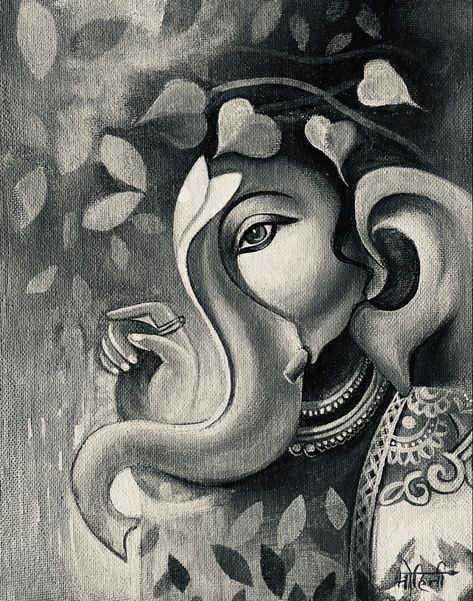 Painting Of Lord Ganesha, Electricity Art, Pencil Art Love, Ganesha Sketch, Peace Drawing, Beautiful Pencil Sketches, Fruit Art Drawings, Pencil Drawing Images, Ancient Drawings