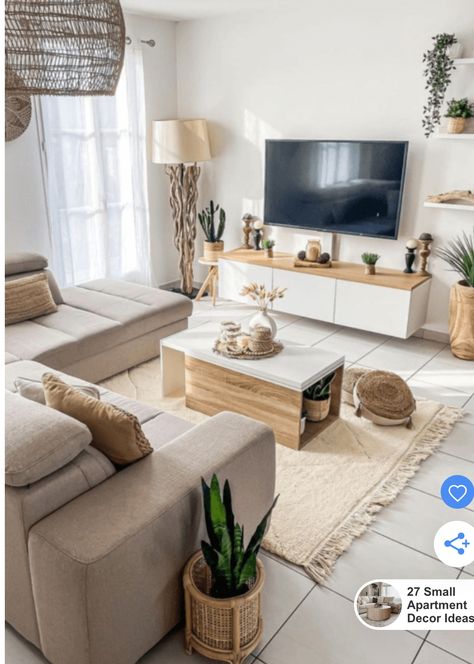 Ruang Tv, Small Living Room Layout, Living Room Designs Small Spaces, Small Living Room Design, Casa Country, Apartment Living Room Design, Cosy Living Room, Small Apartment Living Room, Small Living Room Decor