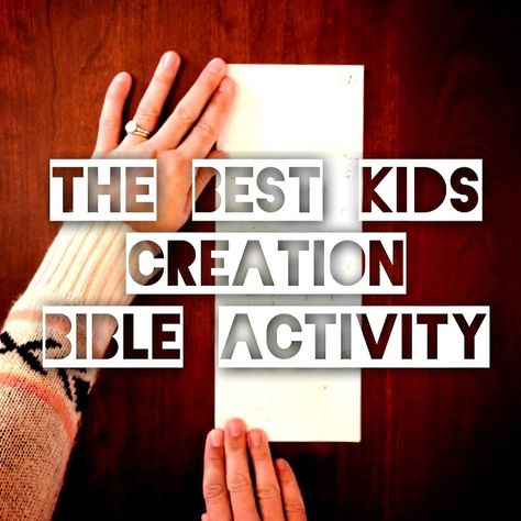 Creation Bible Story Activity, Creation Activity For Kids, Creation Lessons For Kids, Creation Games For Kids Sunday School, Creation Sunday School Crafts, Easy Bible Lessons For Kids, Creation Story Activities For Kids, Creation Crafts For Kids Sunday School, Sunday School Lessons For Elementary Age