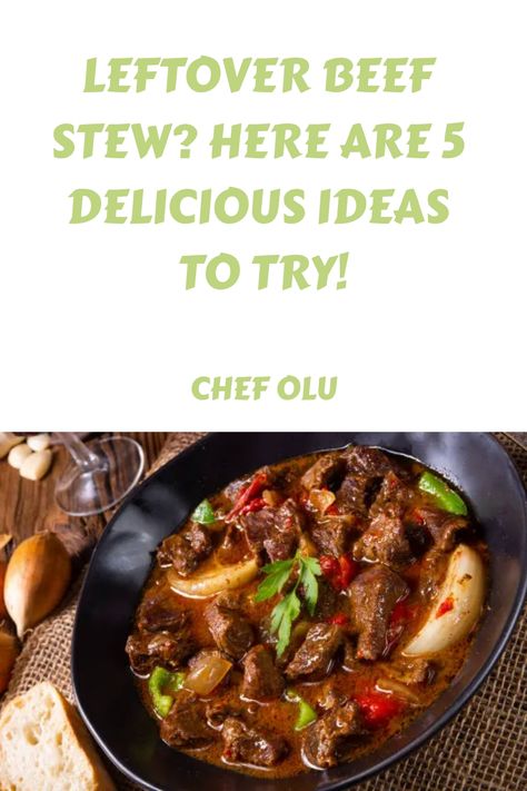 Leftover Beef Stew? Here Are 5 Delicious Ideas To Try! Leftover Beef Stew What To Do With, Beef Stew Leftover Ideas, Leftover Beef Stew Recipes, Beef Stew Casserole, Beef Brisket Stew, Leftover Beef Stew, Red Lobster Biscuit Mix, Beef Pot Pie, Red Lobster Biscuits