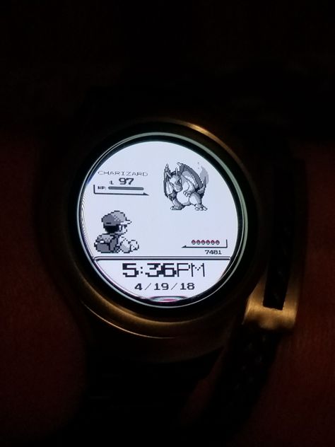 Pokemon watch face on S8 Pokemon Watch Face, Anime Watch Face, Zelda Apple Watch Face, Pokemon Watch Wallpaper, Pokemon Watch, Gamer Girls, Watch Faces, Love Gif, Gamer Girl